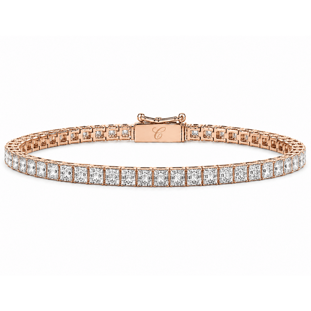 Princess Cut Tennis Armband Cha Diamonds