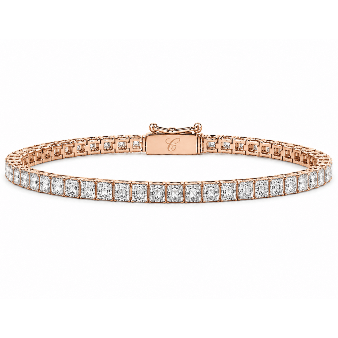 Princess Cut Tennis Armband Cha Diamonds
