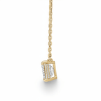 Princess Diamond Solitaire Necklace Cha Diamonds