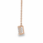Princess Diamond Solitaire Necklace Cha Diamonds