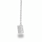 Princess Diamond Solitaire Necklace Cha Diamonds
