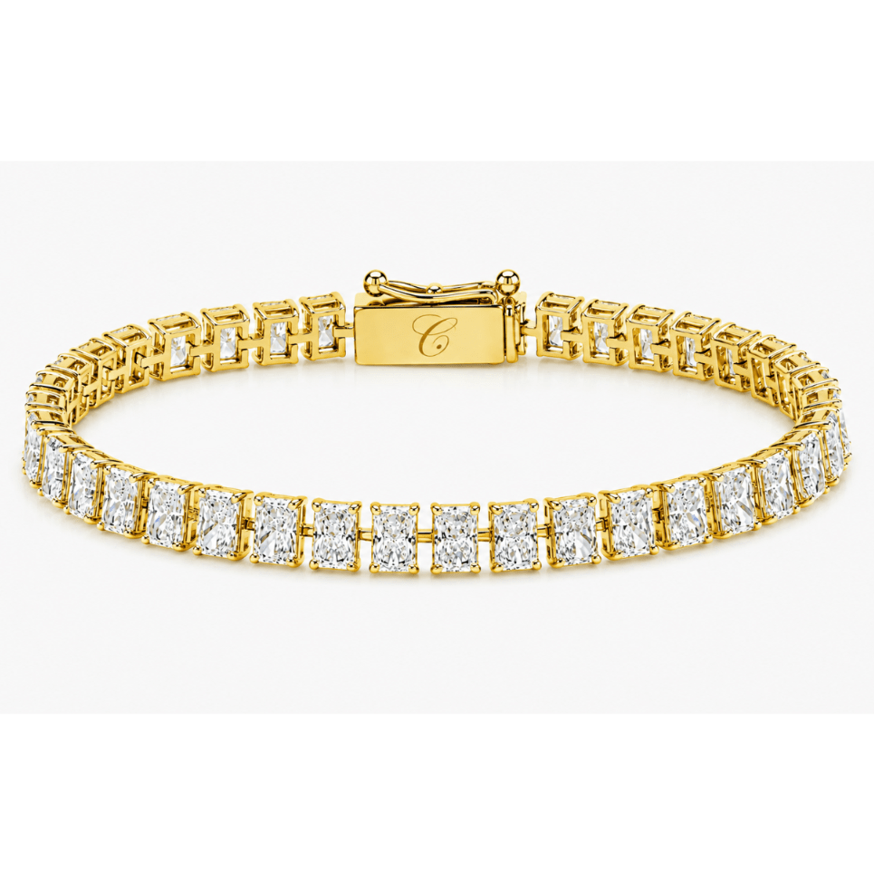 Radiant Cut Tennis Armband Cha Diamonds
