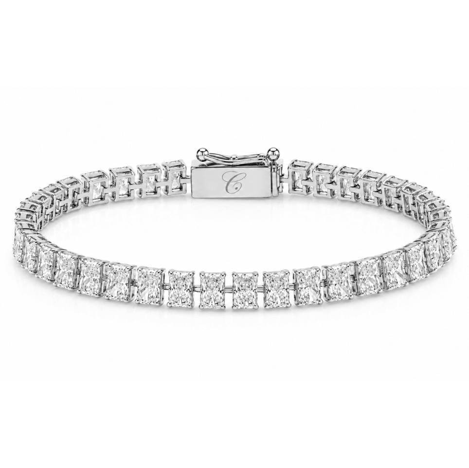 Radiant Cut Tennis Armband Cha Diamonds