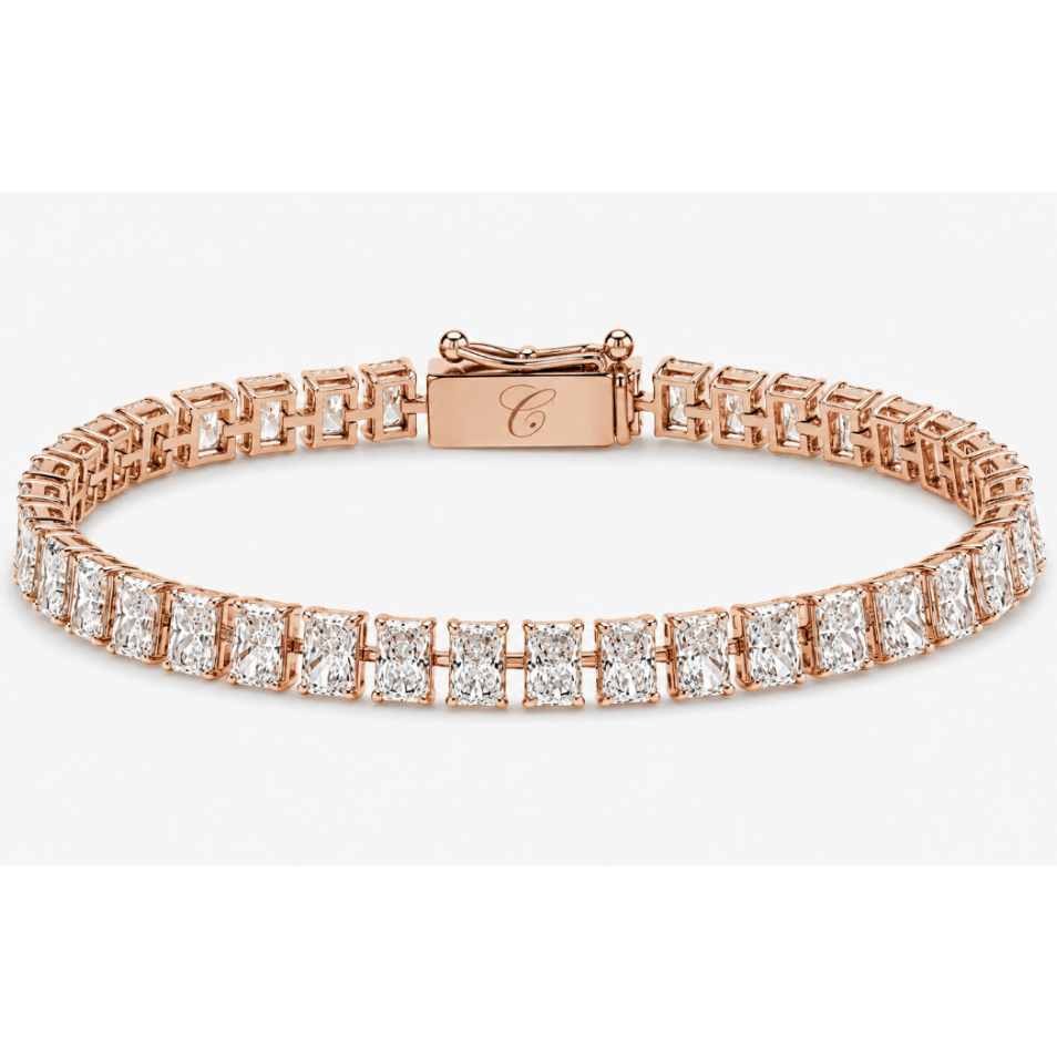 Radiant Cut Tennis Armband Cha Diamonds