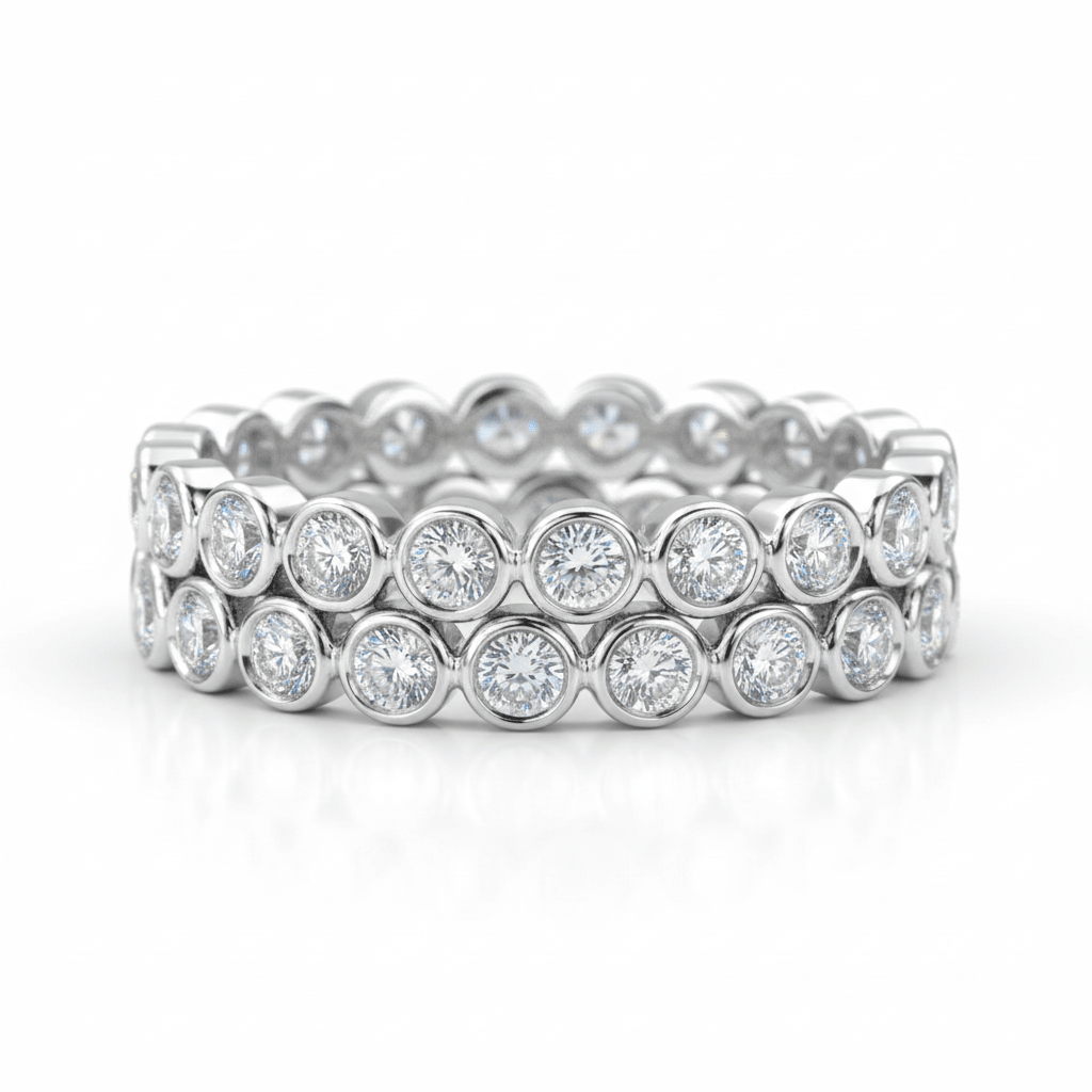 Ronde Bezel Diamanten Ring Cha Diamonds