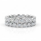 Ronde Bezel Diamanten Ring Cha Diamonds