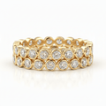 Ronde Bezel Diamanten Ring Cha Diamonds