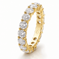 Round Brilliant Cut Eternity Ring fine-jewelry Cha Diamonds