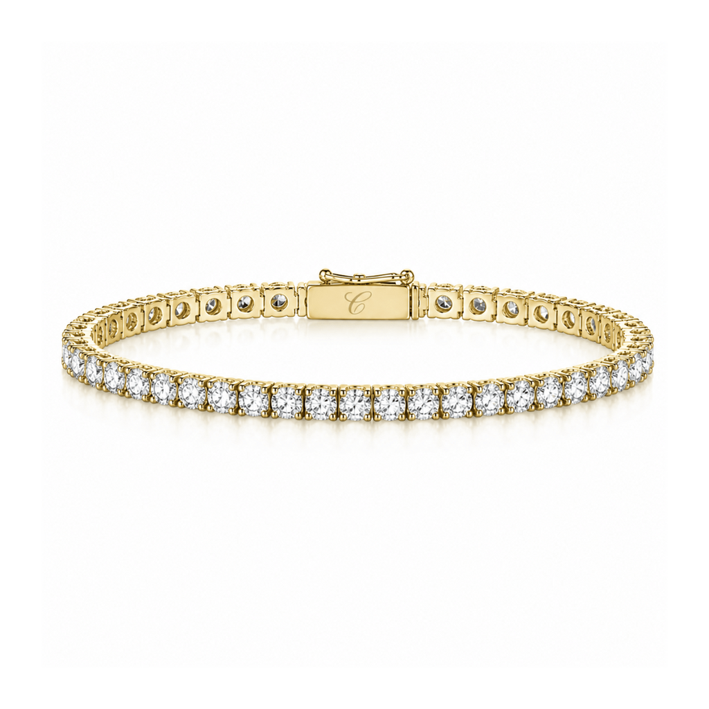 Round Cut Tennis Armband fine - jewelry Cha Diamonds