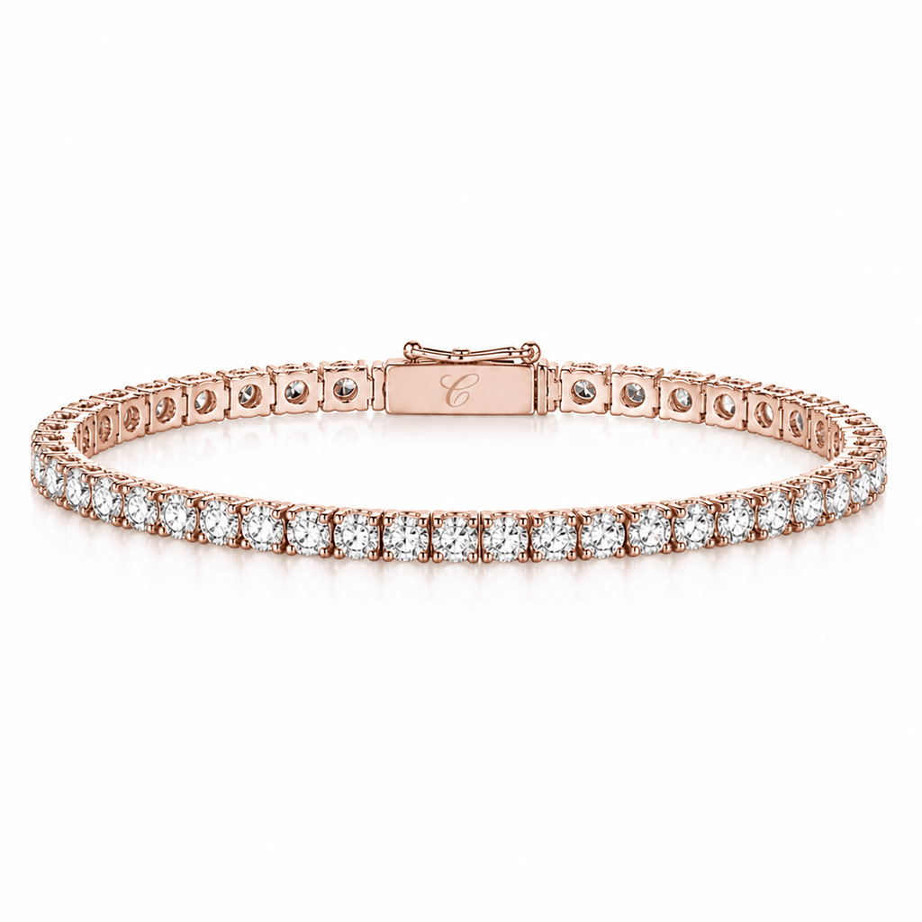 Round Cut Tennis Armband fine - jewelry Cha Diamonds