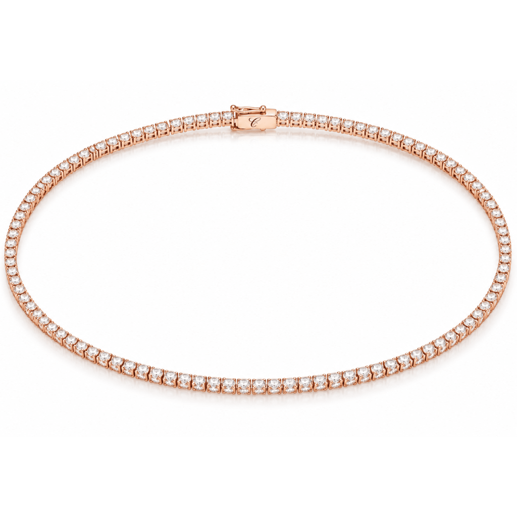 Tennis Necklace fine - jewelry Cha Diamonds