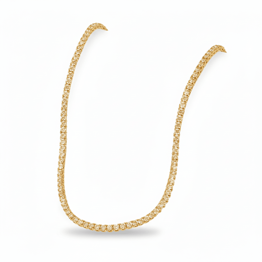 Tennis Necklace fine - jewelry Cha Diamonds
