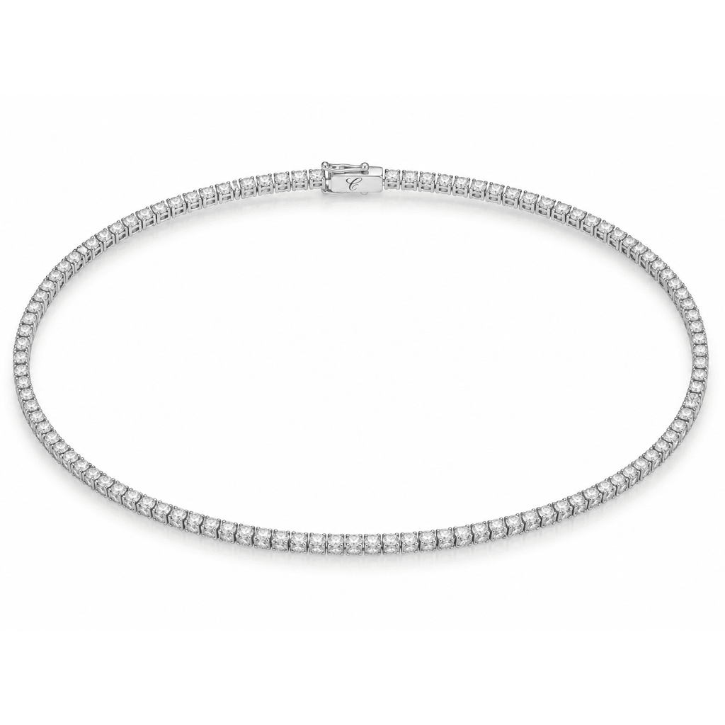 Tennis Necklace fine - jewelry Cha Diamonds