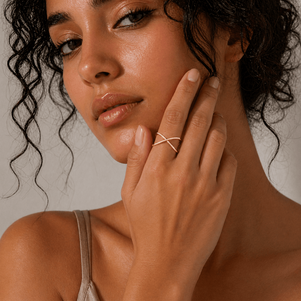 X - Ring fine - jewelry Cha Diamonds